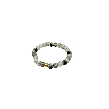 Pierścionek - Kwarc Paproci